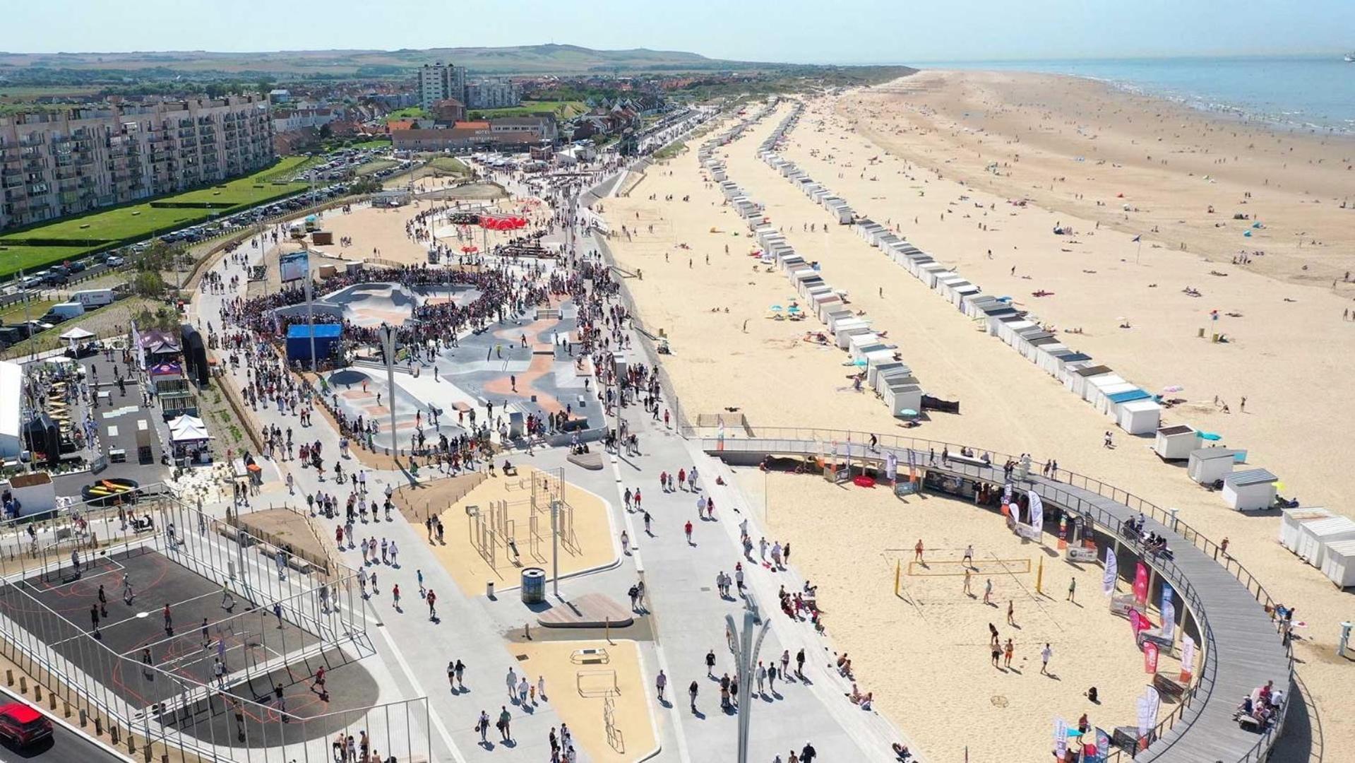 Appartement Luxe Vue Sur Mer Calais Plage 外观 照片